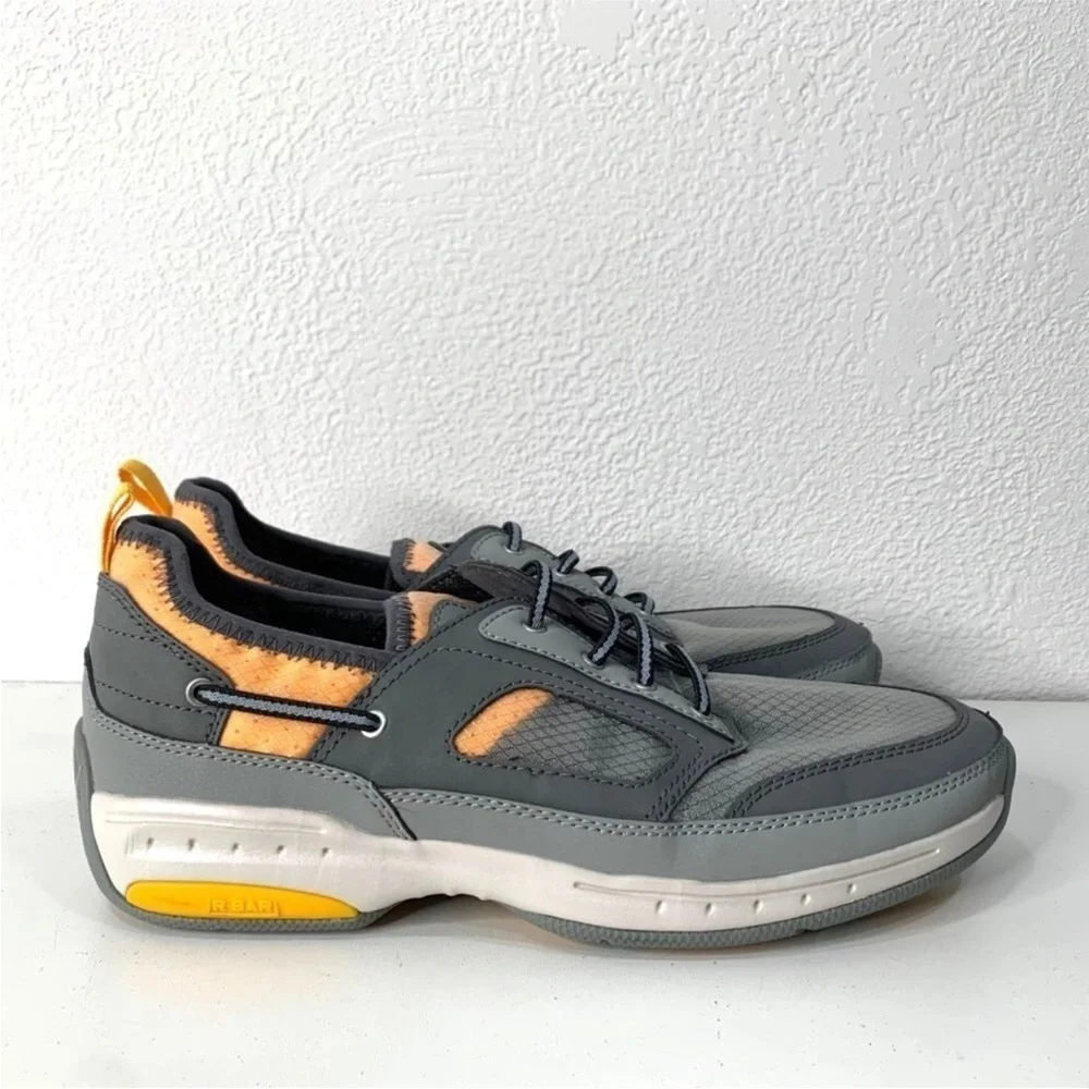 Dunham Men's Captain Sport Boat Shoe Grey Size 7.5 Modern Sporty Casual‎ Deck